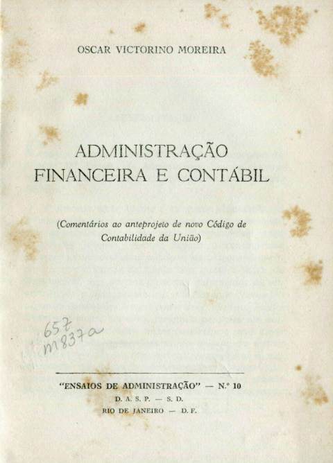 Capa do Livro Administração Financeira e Contábil
