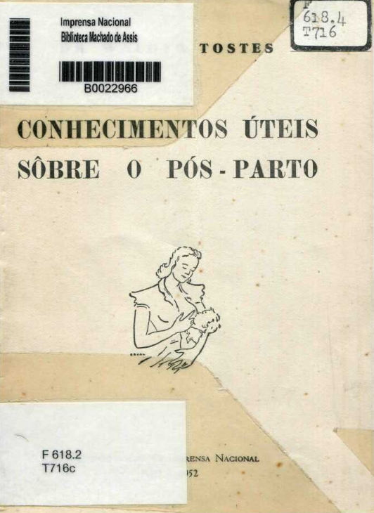 Capa do Livro Conhecimentos úteis sobre o pós - parto