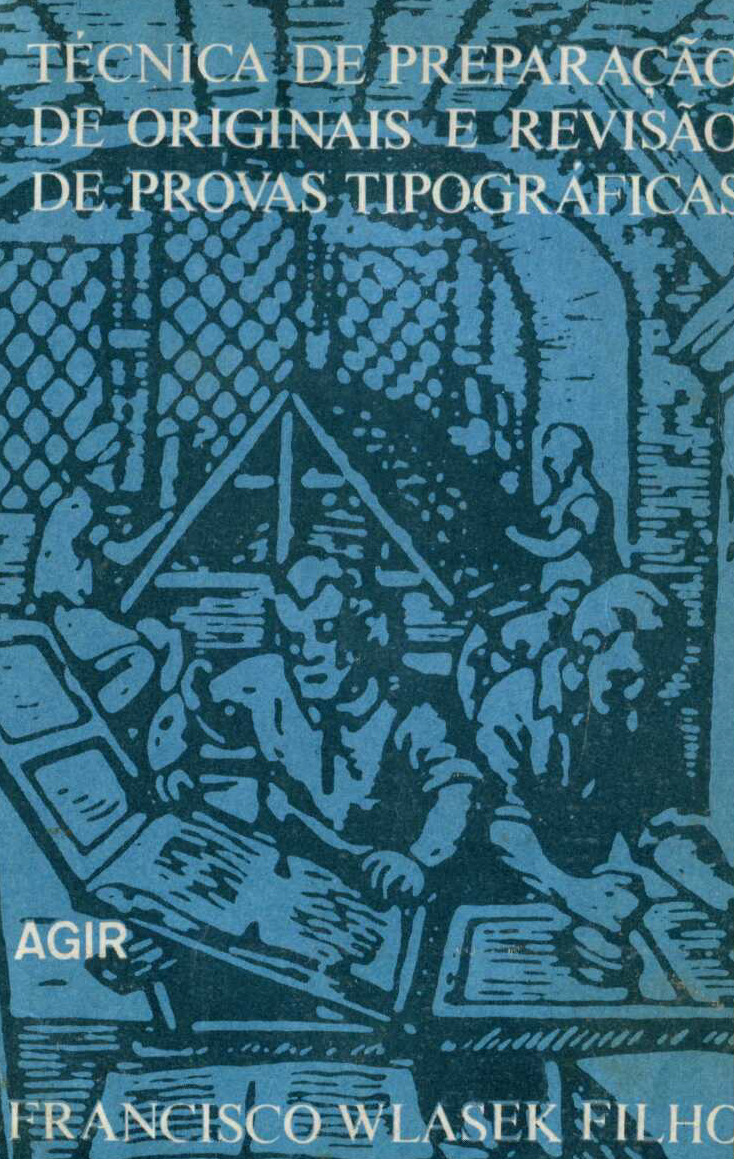 Capa do Livro Técnica de Preparação de Orininais e Revisão de Provas Tipográficas