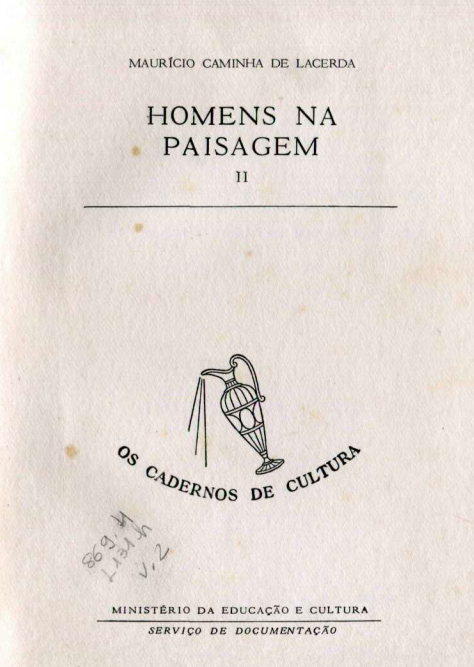 Capa do Livro Homens na Paisagem II