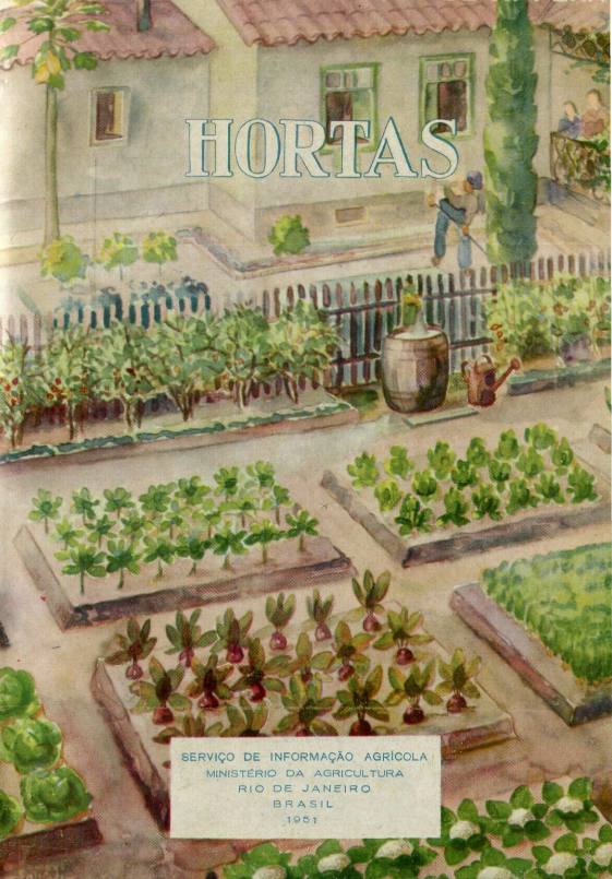 Capa do Livro Hortas - 1951