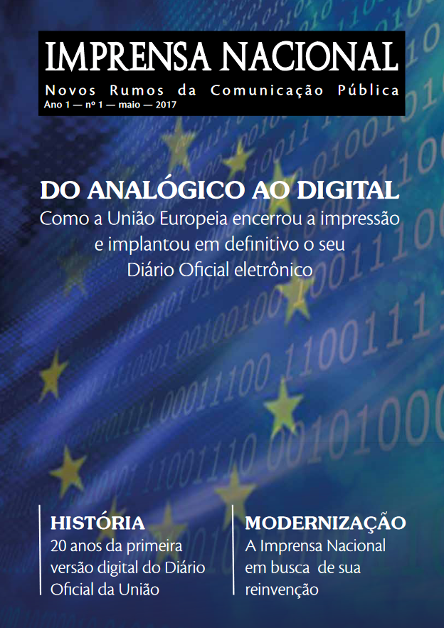 Capa do Livro Revista Imprensa Nacional nº 1