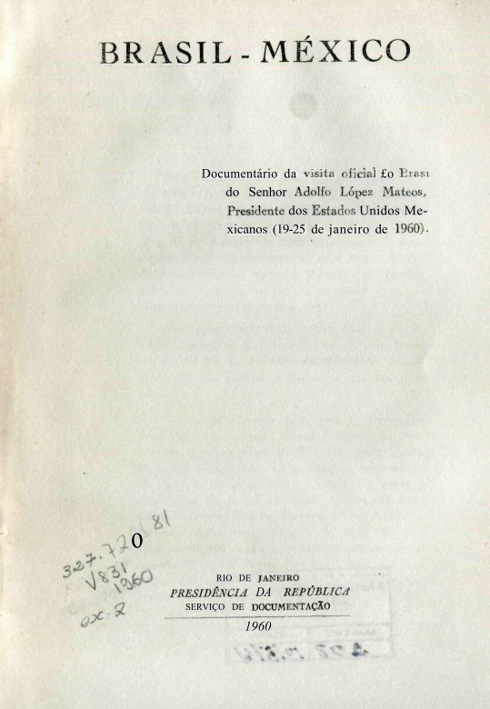 Capa do Livro Brasil - México